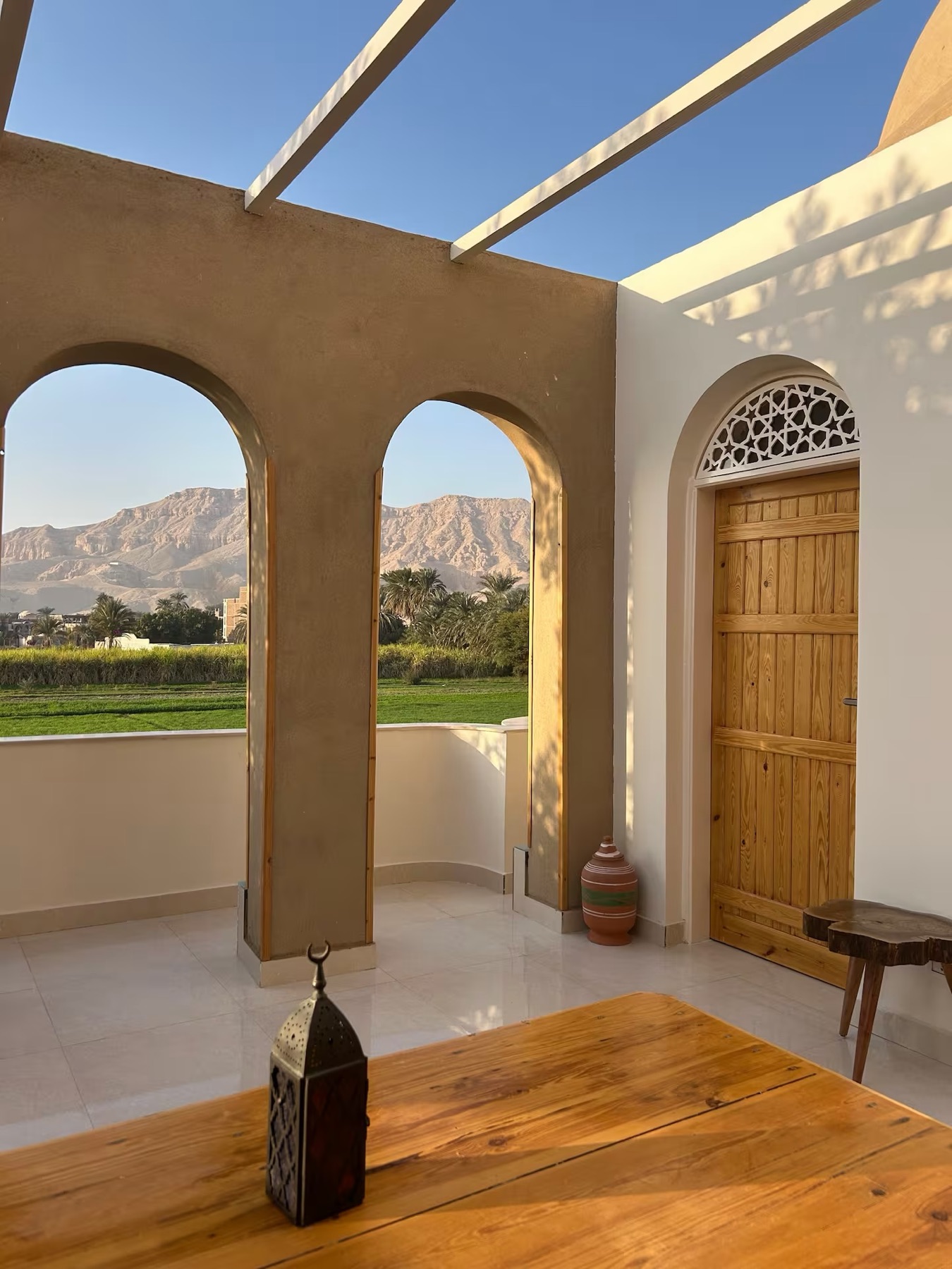Rooms and interiors at the retreat